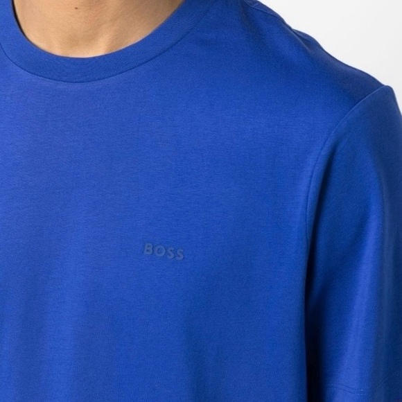 Hugo Boss embossed logo slim fit jersey t-shirt - Picture 3 of 7